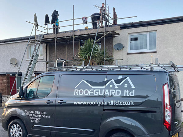 Emergency roof repair company near me Glasgow