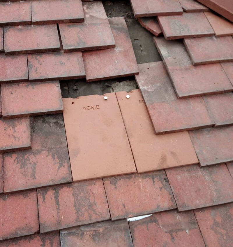 Roof repair contractors near me Broomhouse
